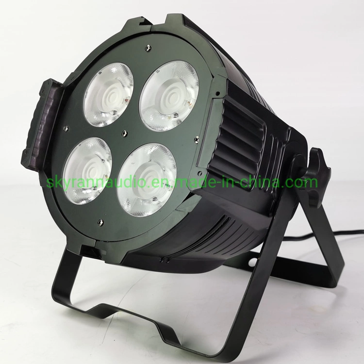 200W DJ Fase Blinder 4 ojos de par de LED blanco cálido de la luz de la COB