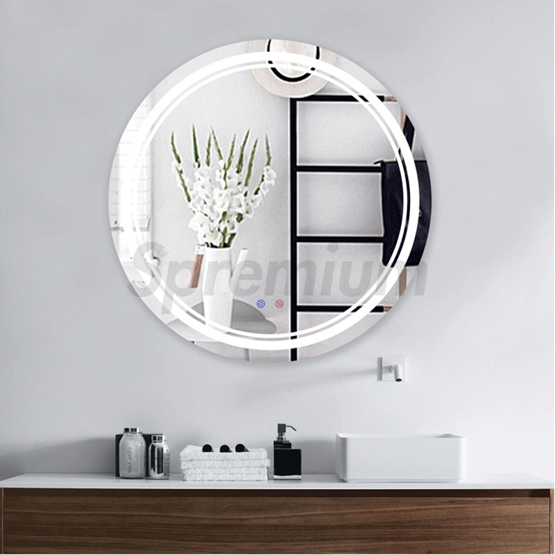 Anti Fog Decorative LED Mirror Smart Mirror Wholesale/Supplier LED Bathroom Backlit Wall Glass Vanity Mirror