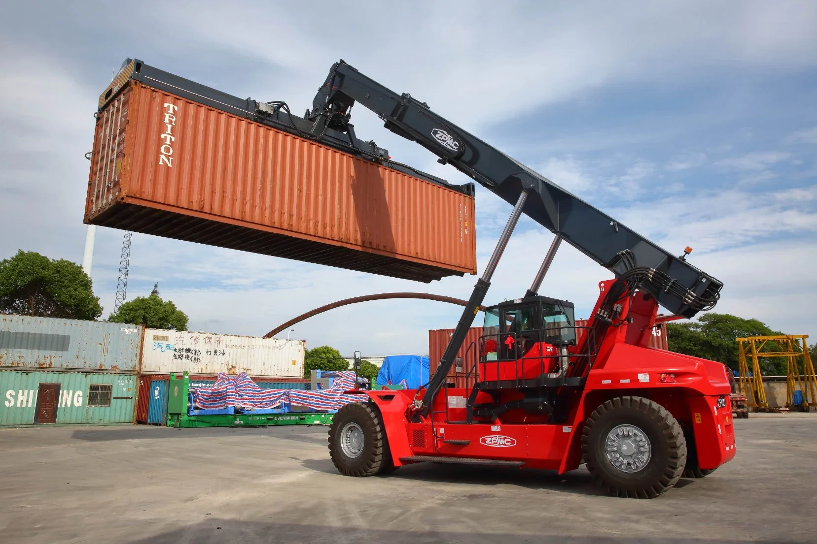 45ton Reach Stacker for Container Loading Container Reach Stacker with Favorable Price