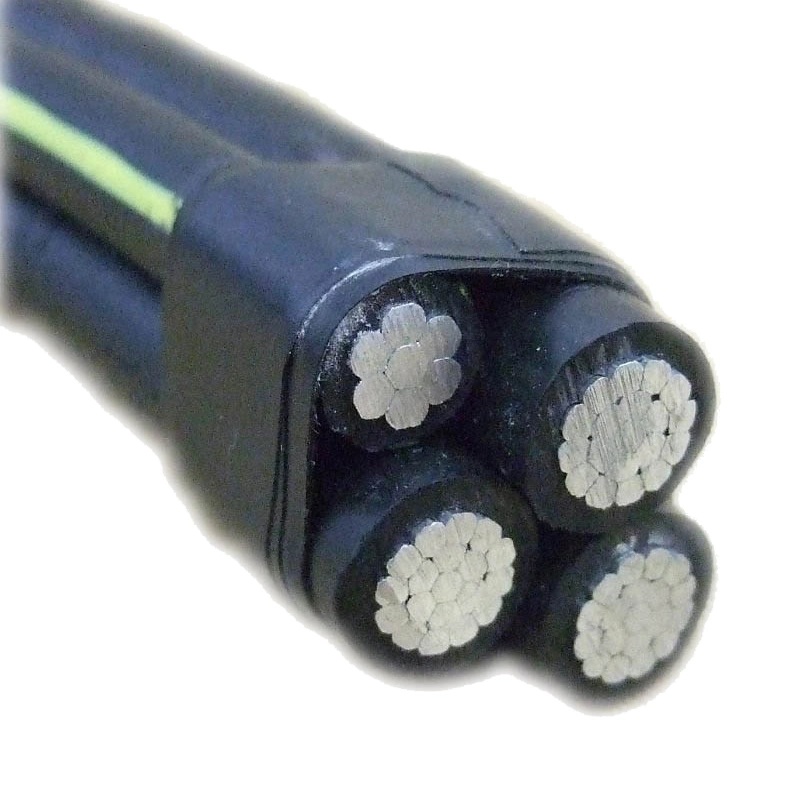 Con aislamiento de techo de 4 núcleos de 5 Núcleos de Control de Cable Eléctrico Cable ABC con precio competitivo