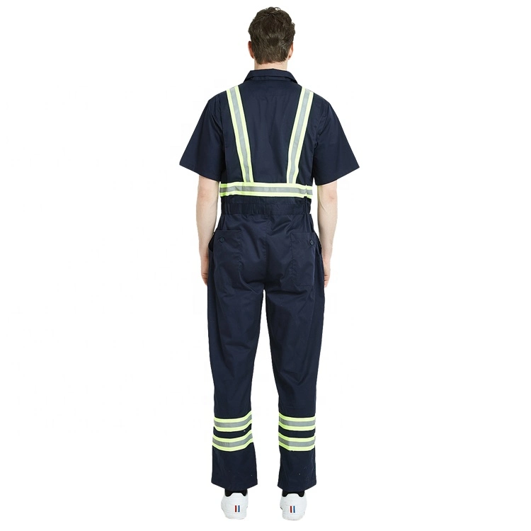 Wholesale/Supplier Workwear Coveralls Men Short Sleeve Overalls Summer Safety Coveralls Customize Coverall