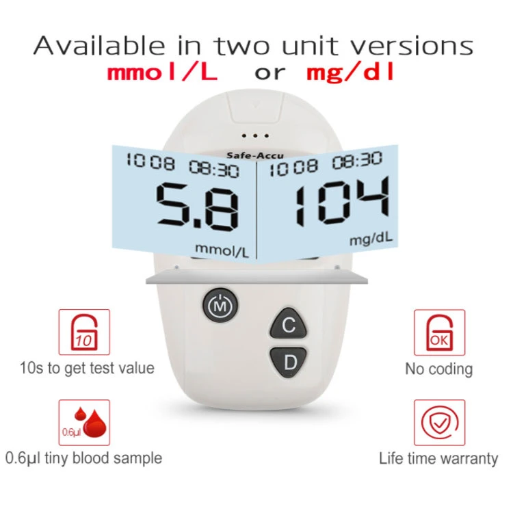 Medical Equipment Blood Glucose Testing Instrument Blood Glucose Meter