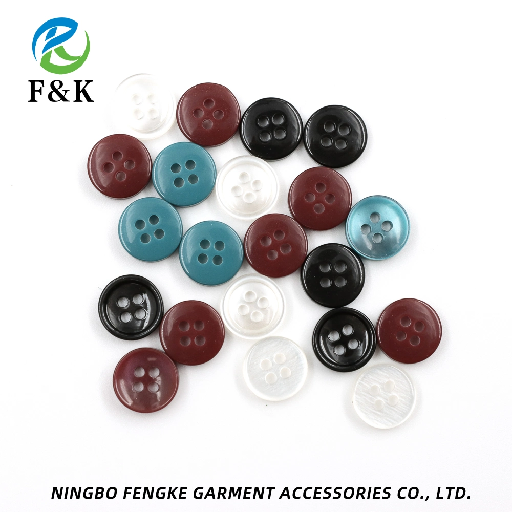 High-Precision Multicolor Durable New Arrivals Multiple Repurchase Hot Sale Accessories Resin Button Wholesale/Supplier Buttons Jeans Shirt Button