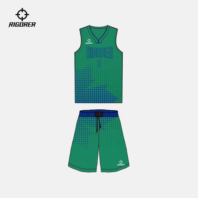 Adult Custom Summer Cool Basketball Jersey Shorts Sportswear for School College University Association