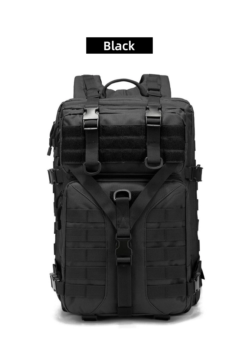 حقيبة ظهر متعددة الوظائف Oxford 900d 45L مقاومة للماء Molle Rucksack