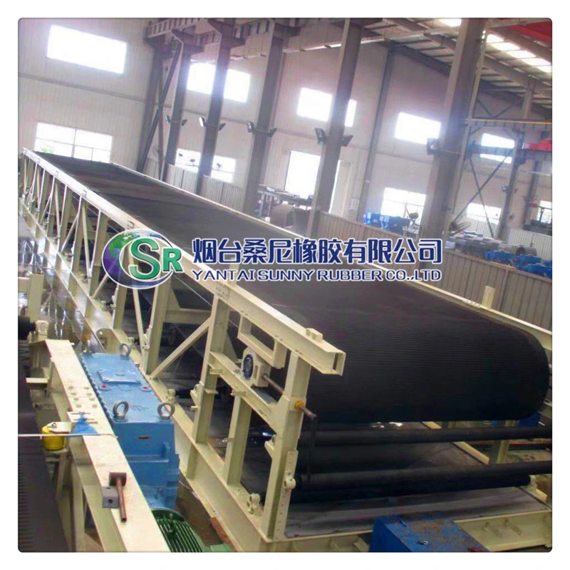 Conveyor Belt of Vacuum Filter with Groove and Wave Edge