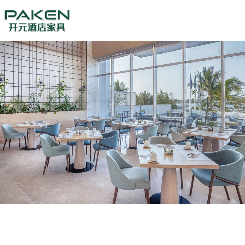 Modern Hotel Restaurant Tables and Chairs Coffee Shop Booth Seating Luxury Restaurant Furniture