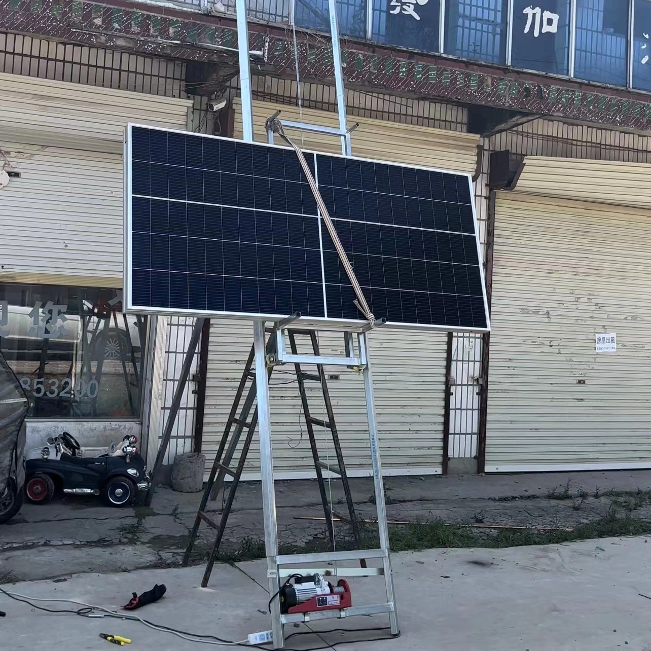 Factory Wholesale/Supplier Solar Panel Loader Lifting Equipment for Solar Panels Commercial Installation