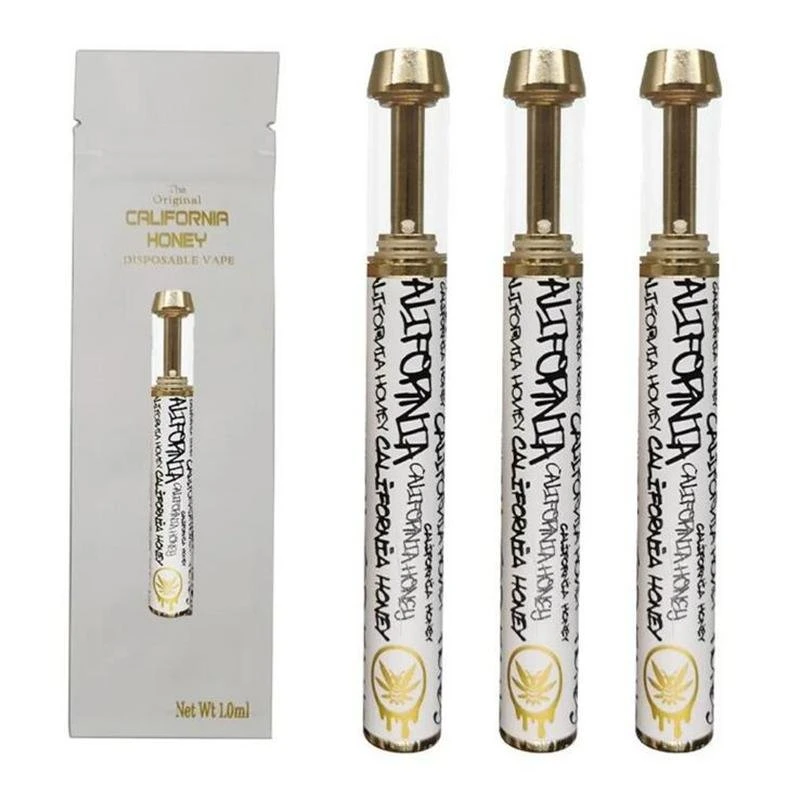 California Honey E Cigarettes Starter Kits All in One Vaporizer Pen Thcc Thick Oil Cartridges