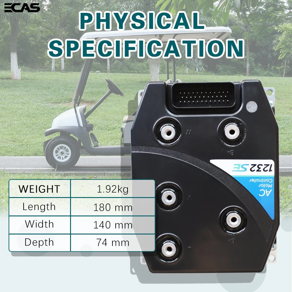 Curtis 1232se-5321 36-48V 250A se usa un controlador de motor eléctrico de alta velocidad AC Para carretillas elevadoras/Carro de Golf/otra máquina eléctrica