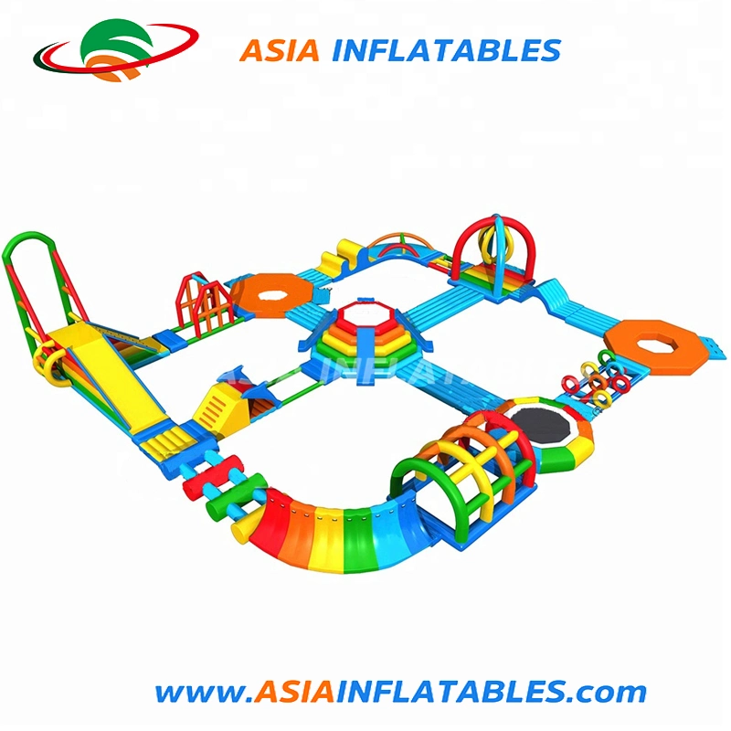 UV Inflatable Aqua Park Water Games Inflatable