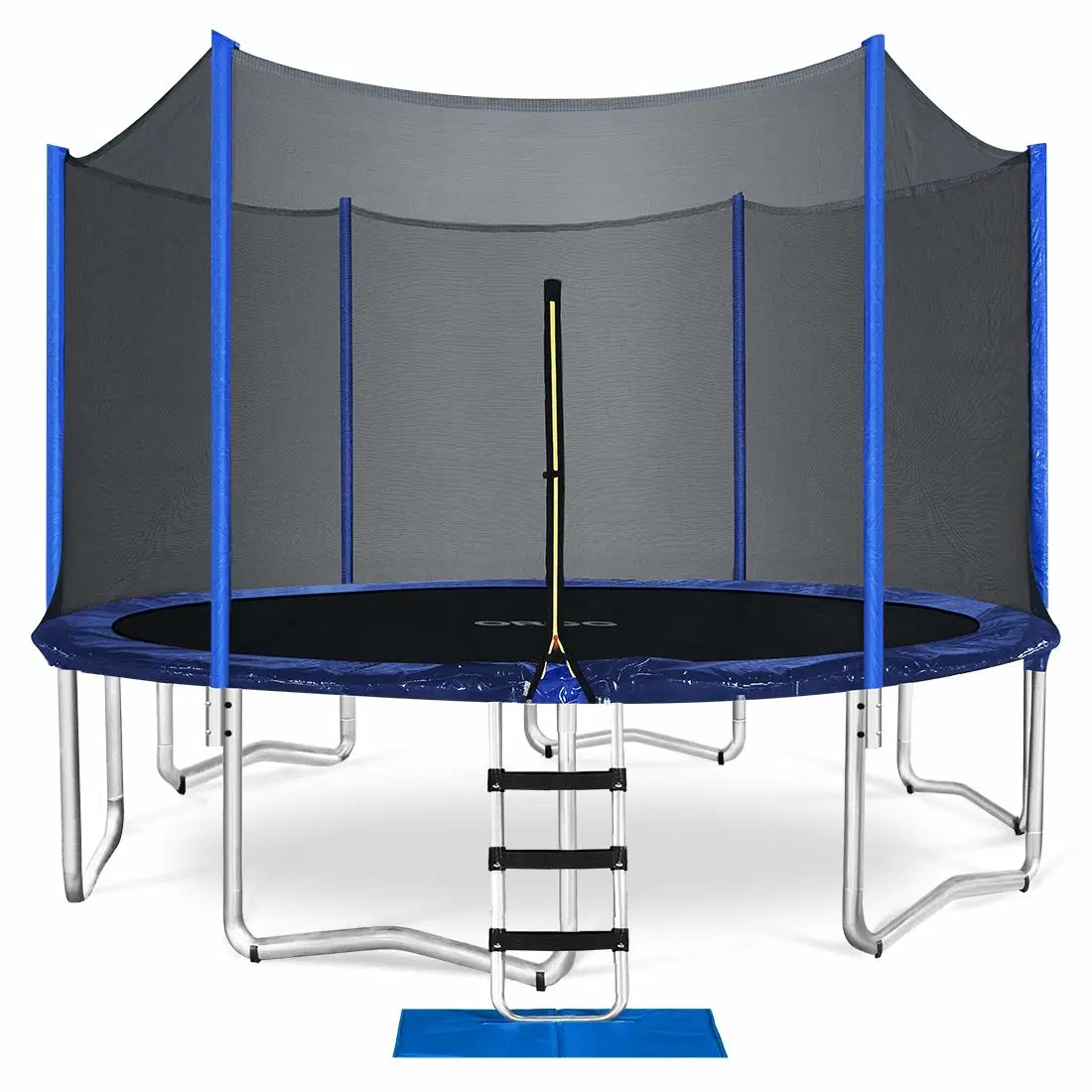 الأطفال Trampoline مع صندوق أمان للأطفال في الهواء الطلق القفز الترامبولين