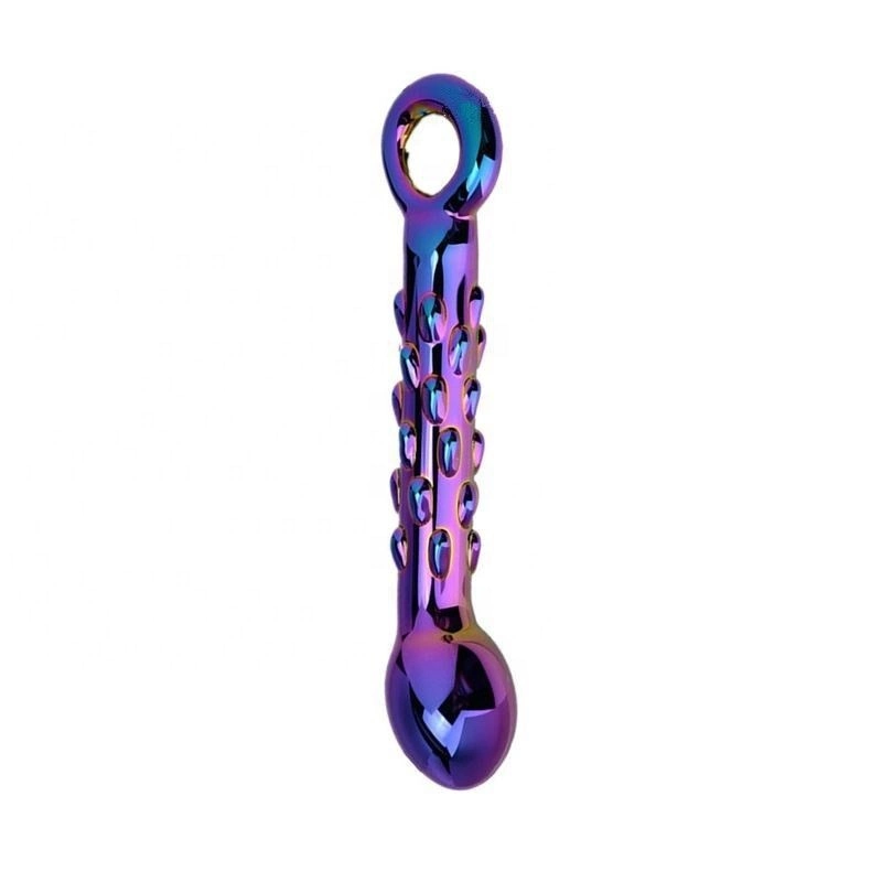 Colorful Glass Dildo Adult Masturbation Sex Toys Dildos for Women G Spot Stimulation Toys