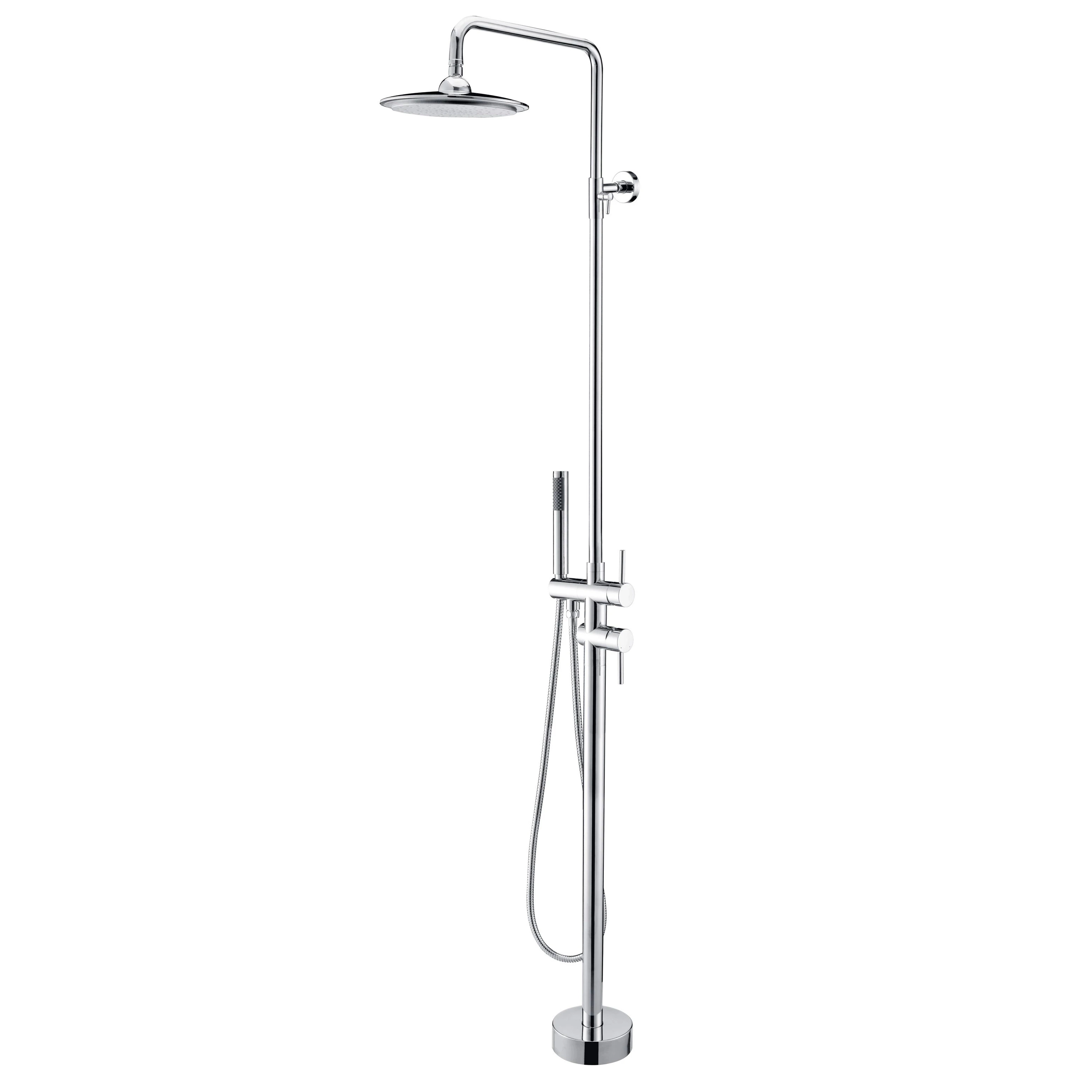 Free Standing Bathtub Faucet with Top Shower Russian Market WM2616