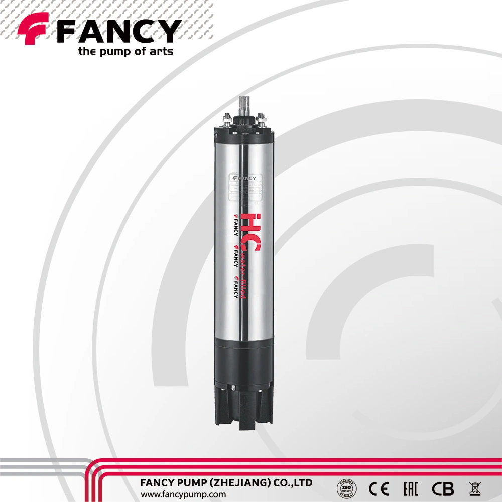 Fancy 4 Inch Oil Filled Rewindable Motor for Submersible Water Pump