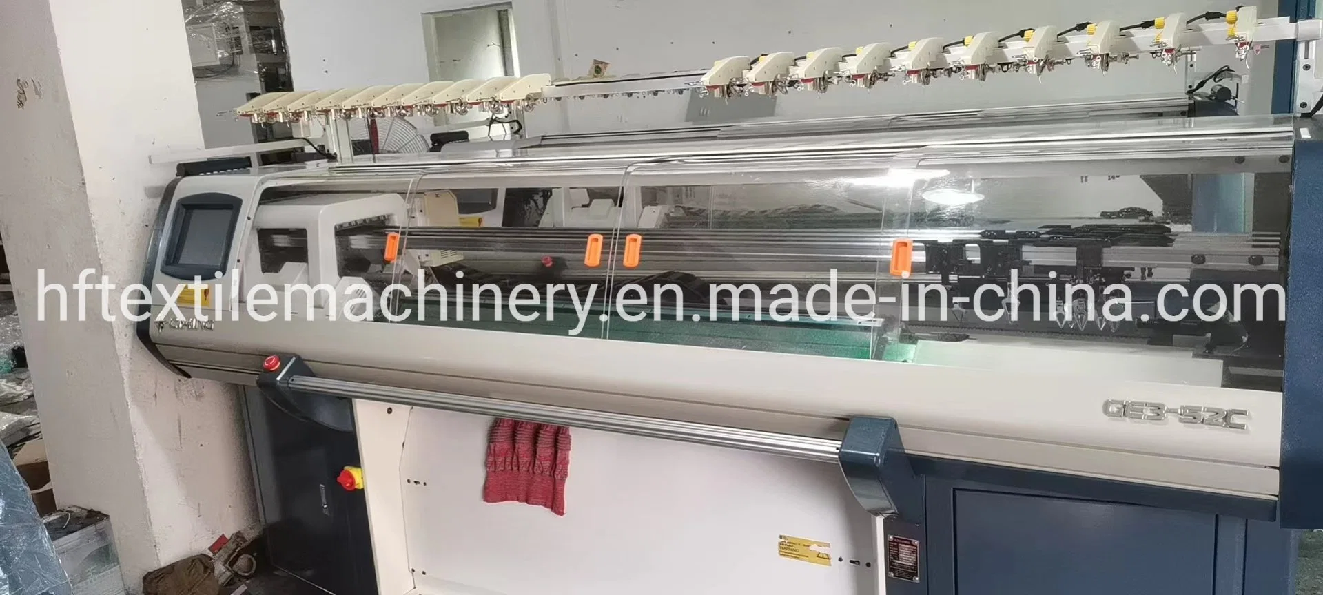 Cixing Computersied Flat Knitting Machine Year 2015 Ge3-52c 3 System Gauge 12g Sweater Tricot Jersey