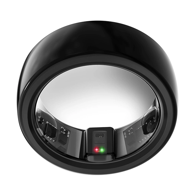 Herren Schwarz Elektronische Artikel Tasbeeh Counter Fitness Ring Tracker Uhr Smart Ring für Männer Android