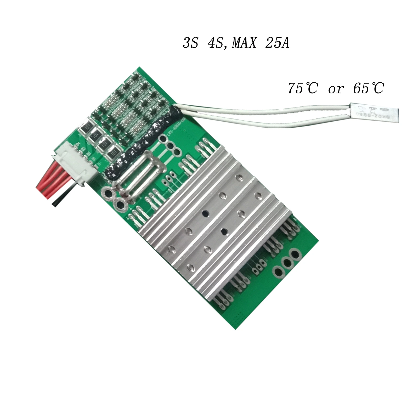 BMS 3s 4s 12.6V 16.8V 18650 Lithium LiFePO4 Battery Protect Circuit Board