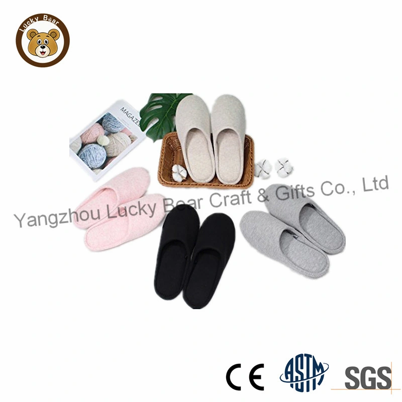 Wholesale/Supplier High quality/High cost performance  fashion Plush Indoor Cotton Hotel Bedroom Slippers Footwear