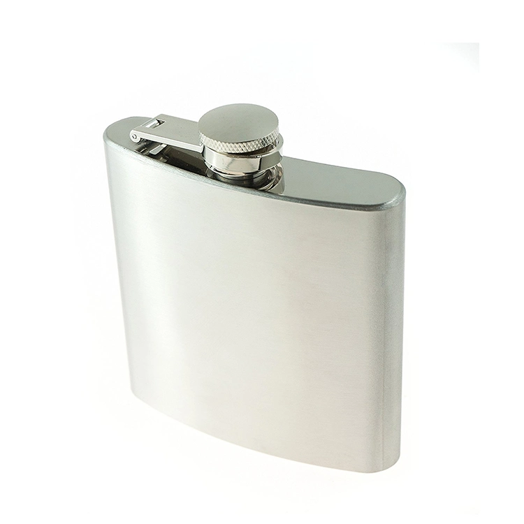 FDA Stainless Steel Material Laser Logo Hip Flask