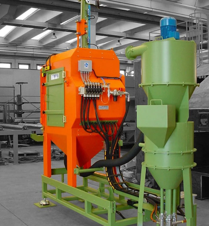 Steel Casting Cleaning Shot Blasting Machine