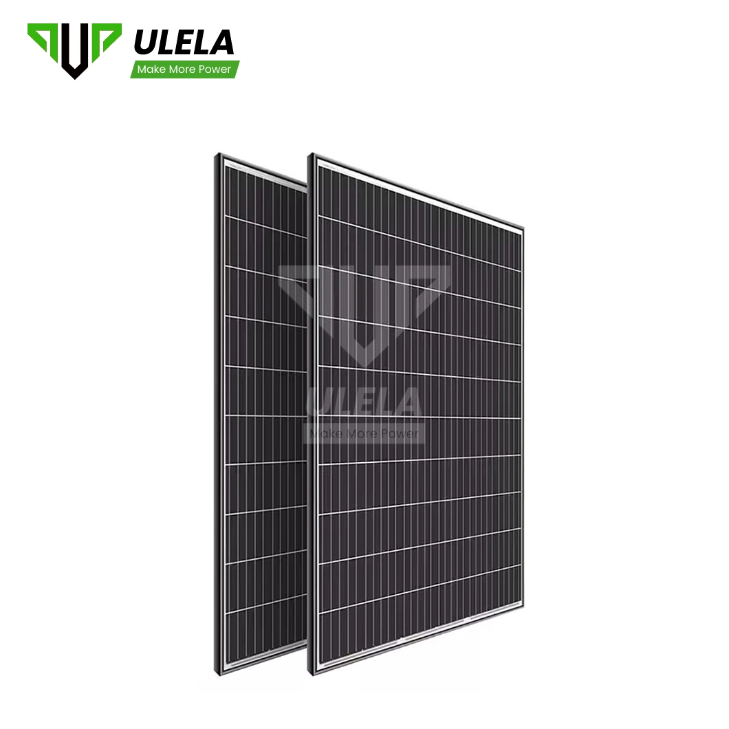 Ulela 25W Panel Solar proveedores transparente Panel Solar cristalino policristalino China 158mm Poly 335 Watt Panel Solar