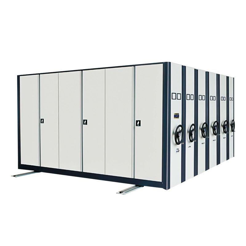 Library or Office File Rack Mobile Shelving System File Compactor