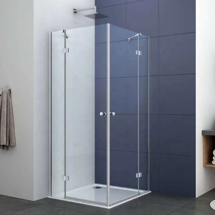 Hydrorelax Shower Room Freestanding Frameless Sliding Glass Shower Door