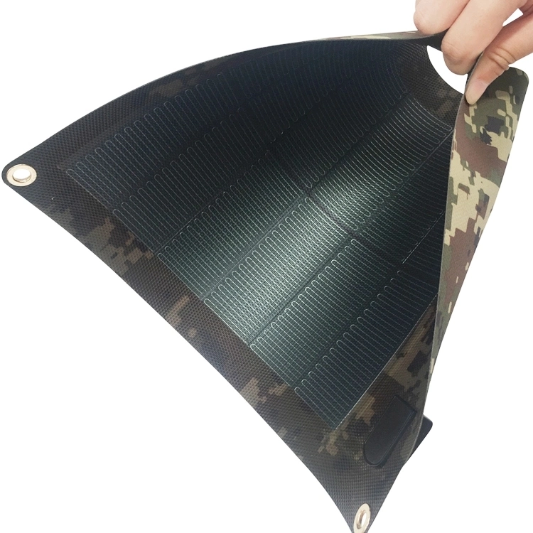 8W Nuevo Material CIGS Flexible panel solar flexible DC de alimentación móvil USB Cargador Solar Factory