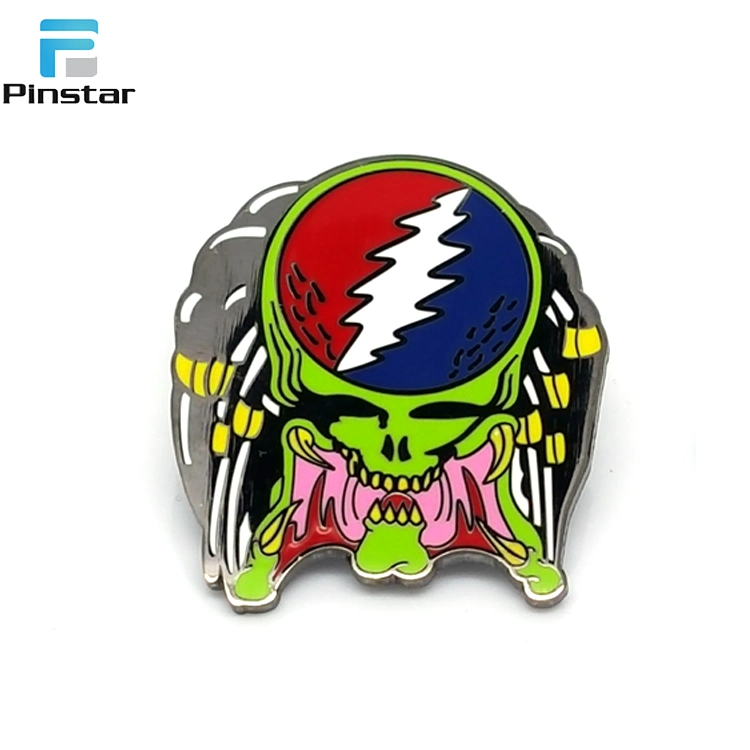 Promotional Gifts Custom Made Enamel Zonc Alloy Metal Cheap Pin Badges