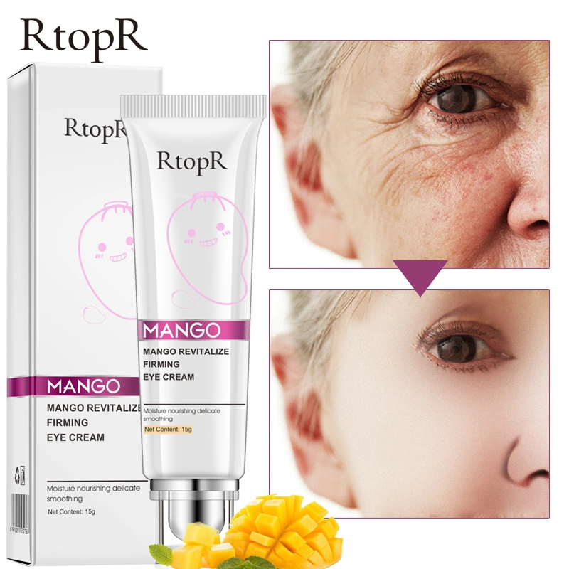 Rtopr Anti Envejecimiento Cuidado de los ojos Ageless Ojeras Extracción Reafirmante Natural Contra la hinchazón de levantamiento de mango orgánico Eye Cream