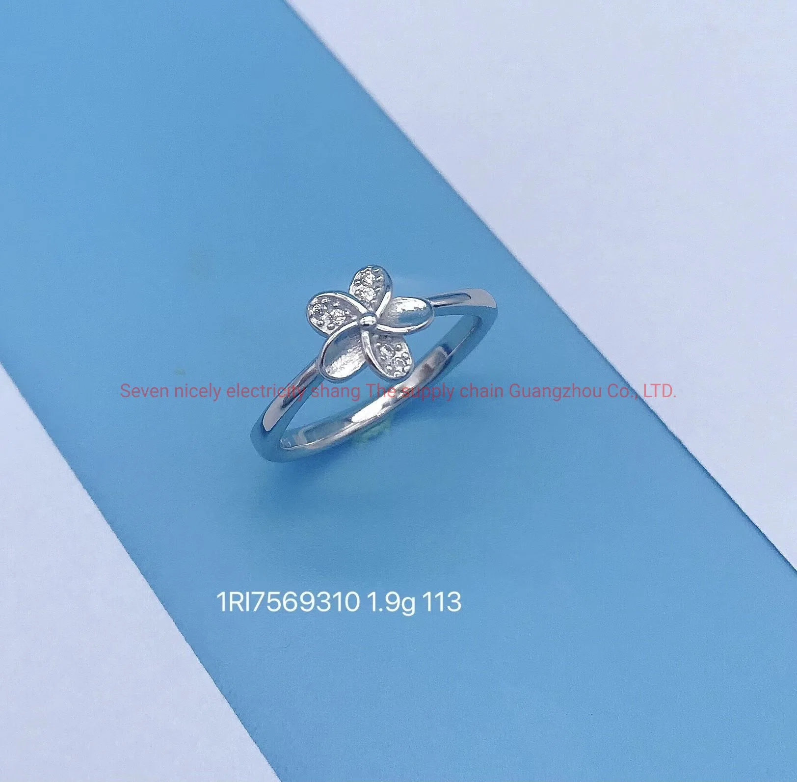 OEM Custom Mode Bijoux argent 925 Bijoux cadeau délicat attrayant anneau pour partie charmante dame élégante de haute qualité minimaliste Ring