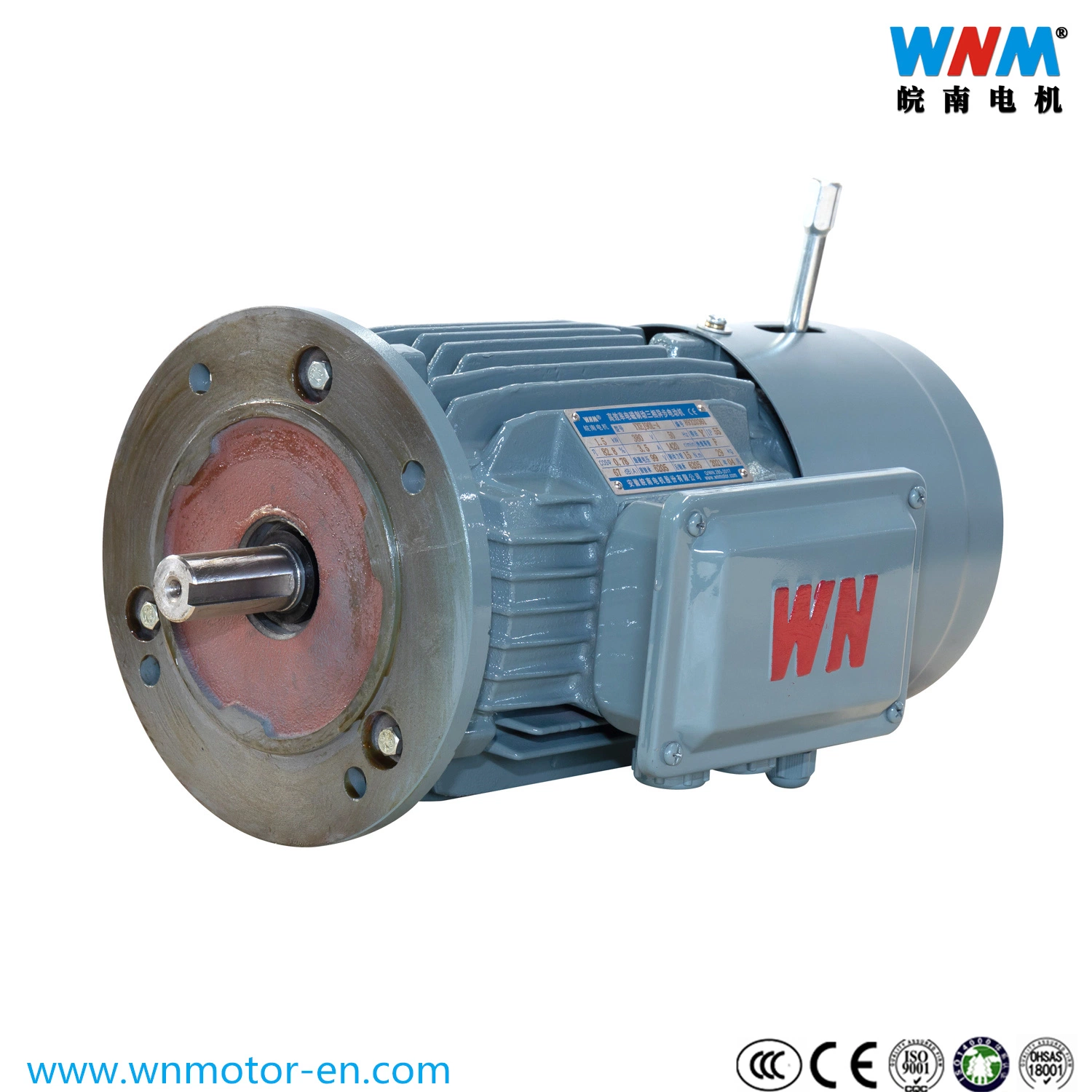 Motor de inducción de 2,2 Kw a 50Hz 5.6A Yvfej 380V-112m-6