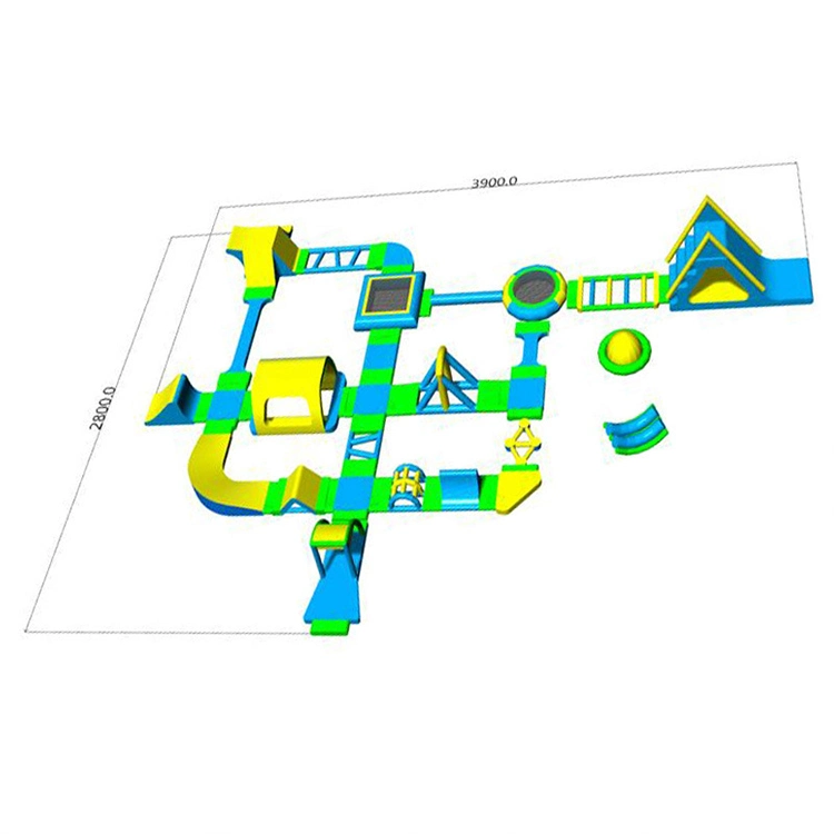 Customized Large Water Amusement Equipment High quality/High cost performance  Inflatable Park