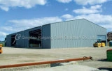 Prefab Steel Shed Warehouse Steel Material Design Light Bonded Sandwich Panel Sheet with Metal Frame for Sale