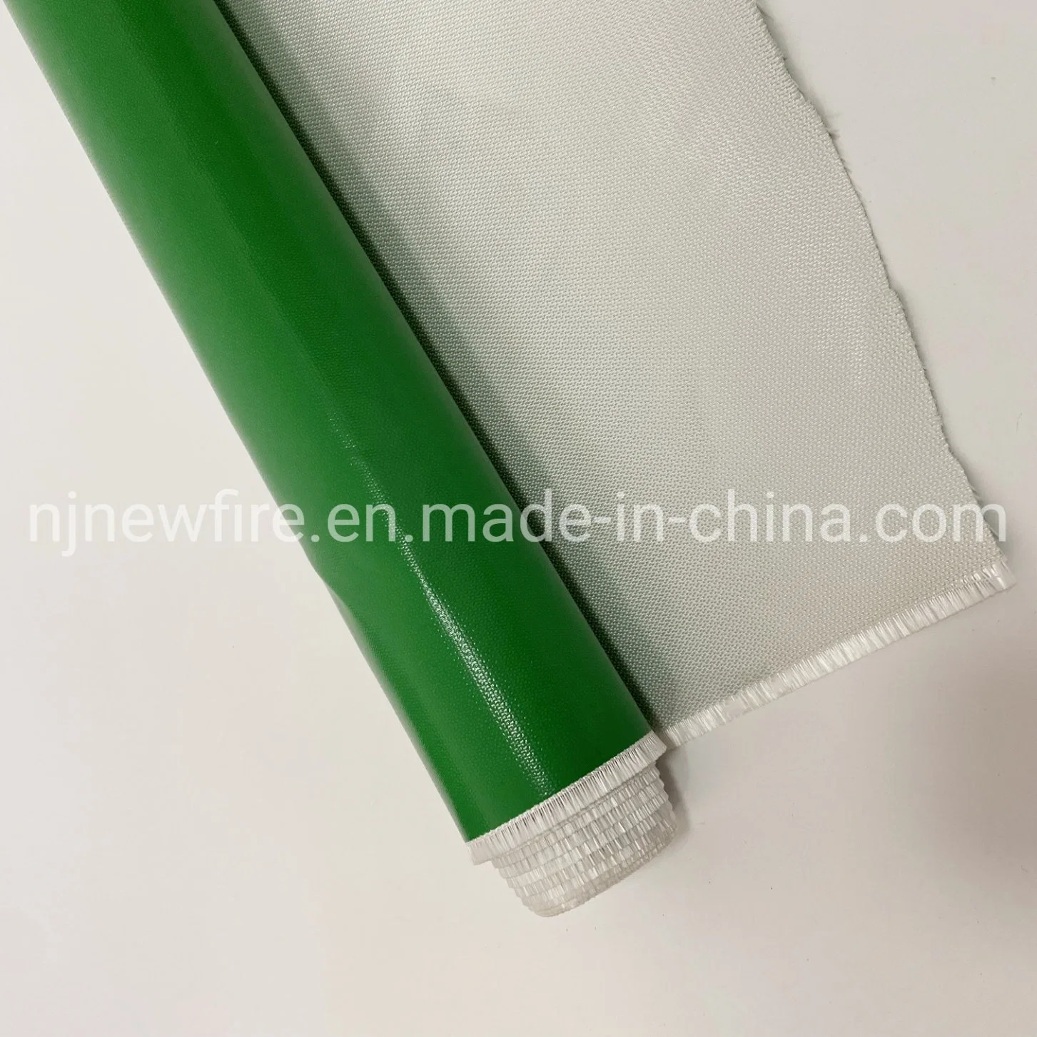 Heißer Verkauf Hochtemperatur-beständig wasserdichte E-Glas feuerhemmend Silikon-Gummibeschichtung Fiberglas-Gewebe in China