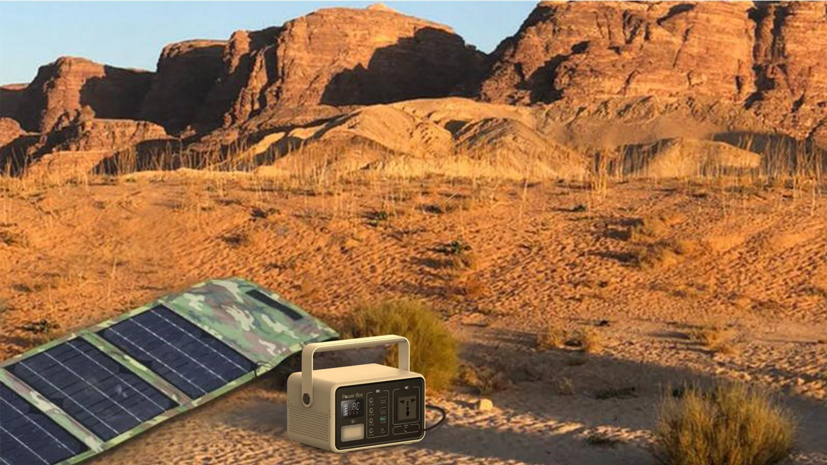 La personalización básica alimentado por batería de litio de 200W generador solar