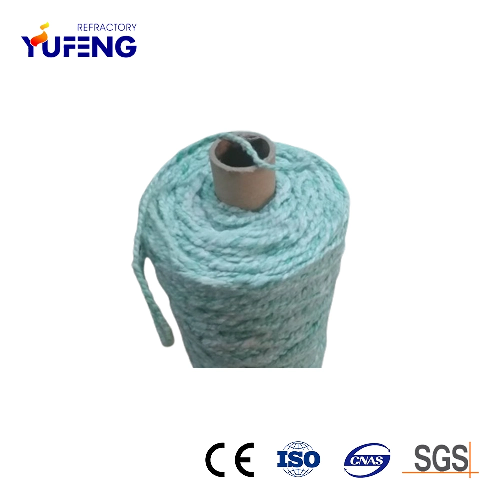 Light Weight Fiber Glass/Stainless Steel Reinforced Insulation Materials Bio Soluble Fiber Wool Yarn