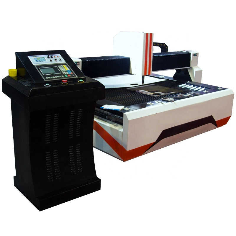 H Beam CNC plasma Binel Cutting Machine para la Fabricación de Metal Perfil de estructura tubo redondo / Caja de tubo cuadrado / Canales / Acero angular