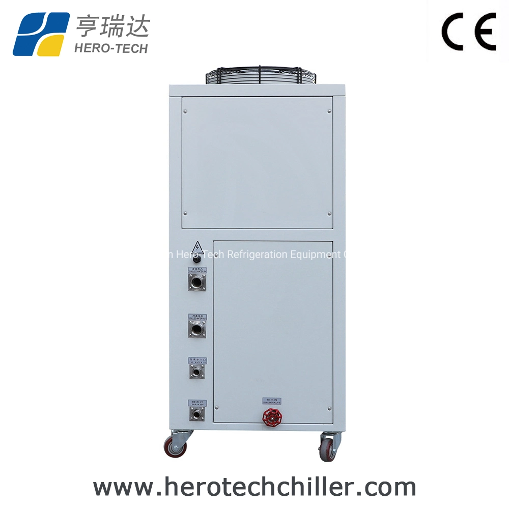 Low Noise Industrial 10ton/10tr Air Cooled Chiller for Broaching and Milling Machine