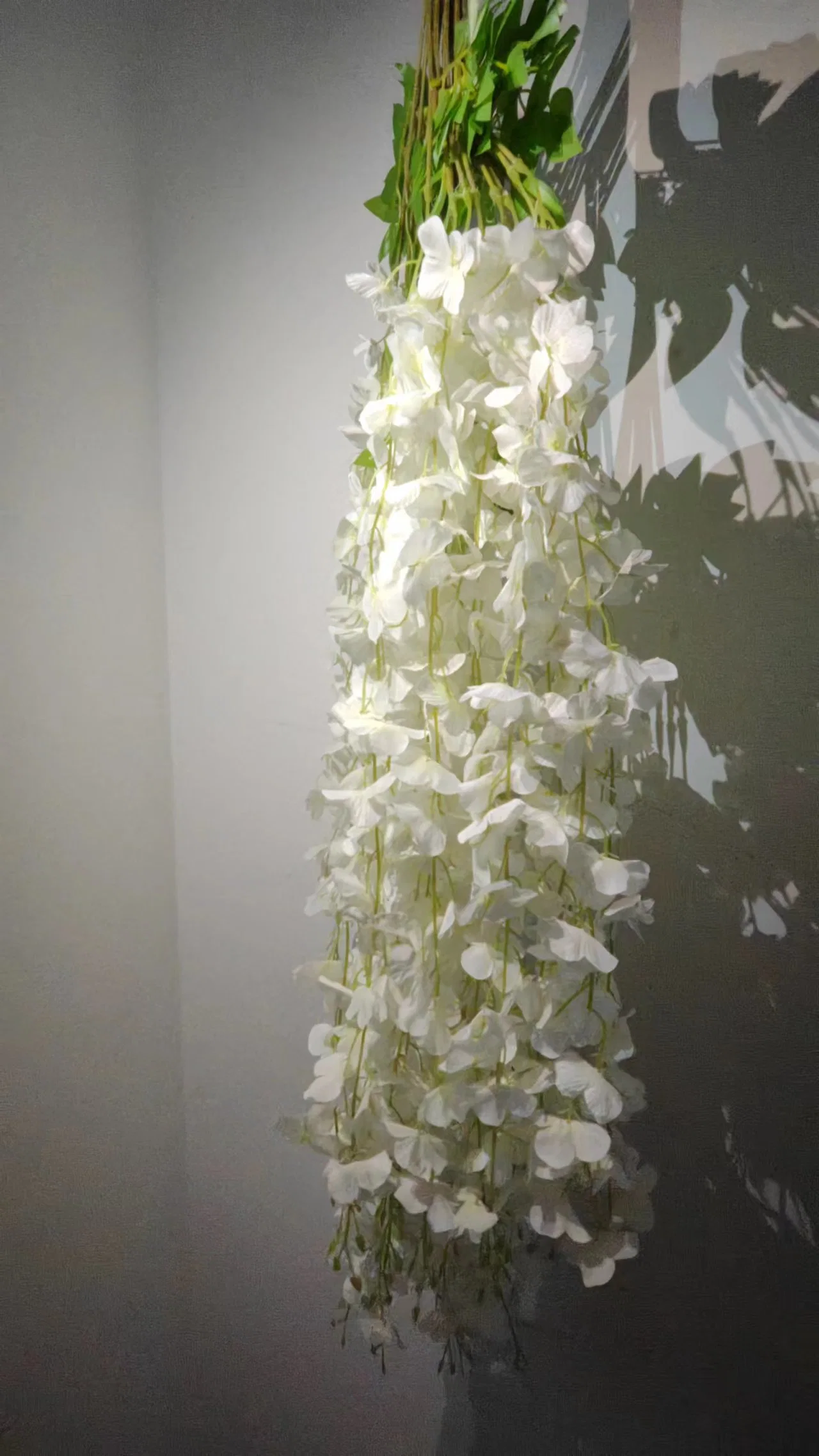 Indoor Wedding Ceiling Decoration Simulation Plant Wall Simulation Wisteria Artificial Flowers