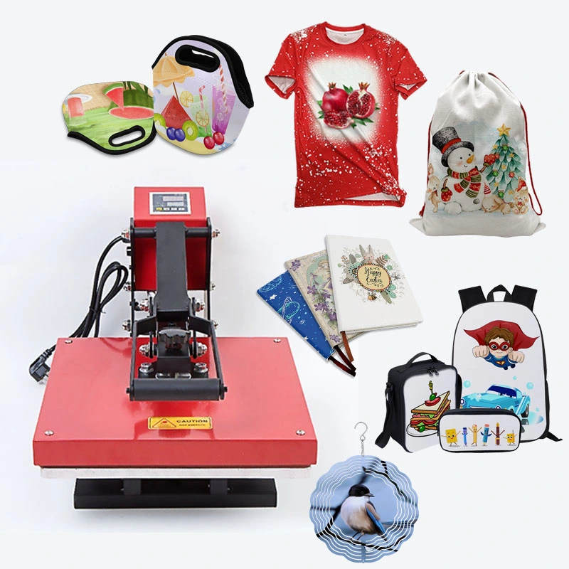 Hot Selling Sublimation Printer Machine 38X38 Heat Press Transfer Machine for Flat T-Shirts and Plates