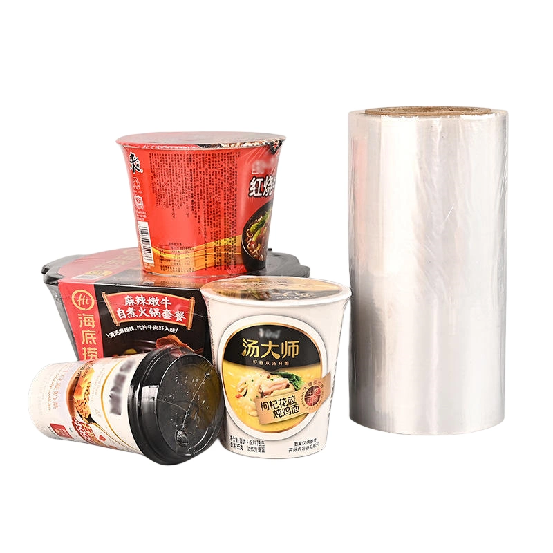 Plastic Food Grade POF Polyolefin Heat Shrink Film for Food Products Packaging.