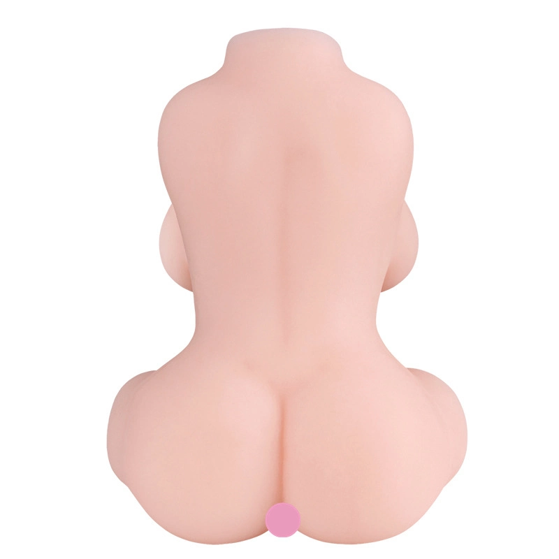 Sex Doll Male Masturbator with Realistic Boobs Vagina and Anal, 3 in 1 Torso Masturbator Love Doll Pocket Pussy with Built-in Spine Pussy Ass Male Sex Toy