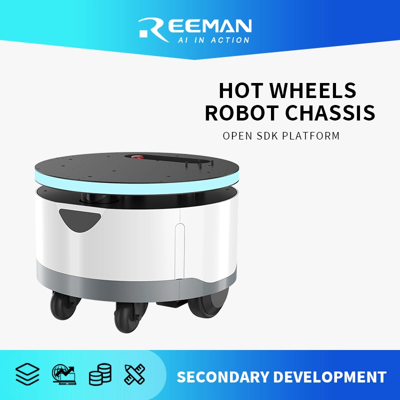 Robot Supply Elevator Control System Internet of Things, Intelligent Wheeleded Chassis Smart Robot 4WD