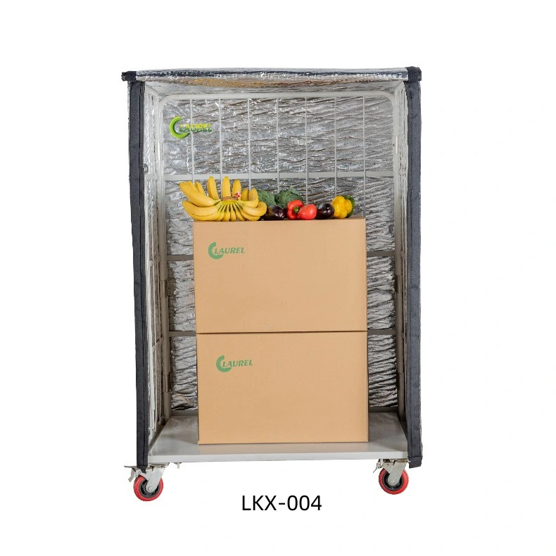 Customized PE Thermal Insulated Cover for Metal Roll Cage Container