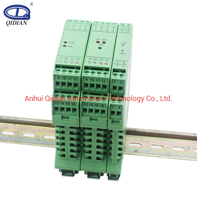 Reliance 0-20mA 4-20mA 0-10V 1-5V Ausgang Optoelektrische Isolation PLC Industrie Verteilung Analog Signal Isolator DC24V Leistungs Signal Wandler zum Verkauf