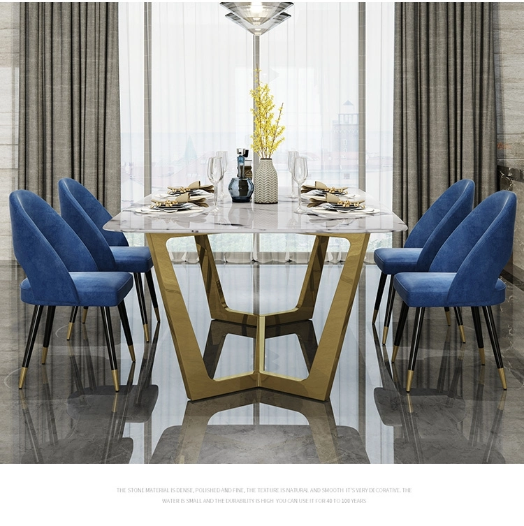 Home Event Hall Dining Restaurant Furniture Metal Lounge Leisure Living Room Chair and Square Table