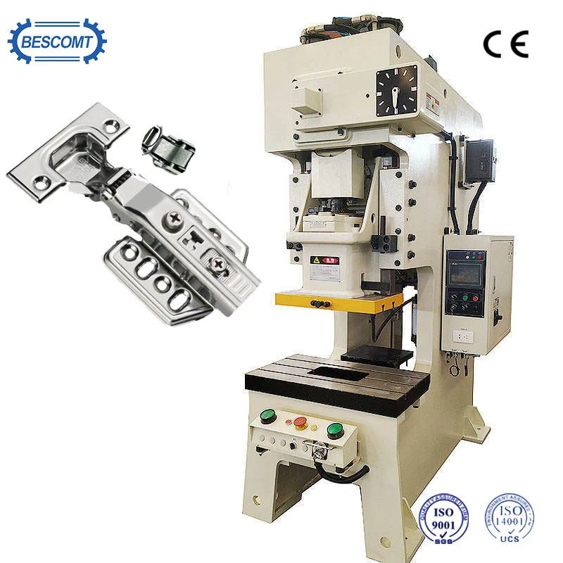 Hinges 40t Punching Machine Metal Steel Hinge Making Automatic Press Production Line Foil Container Making Machine