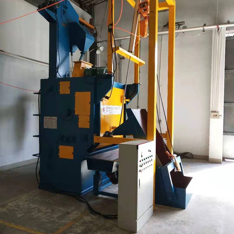 Jiangsu Automatic Tumble Rubber Belt Shot Blasting Machine / Abrator Good as Disa Wheelabrator